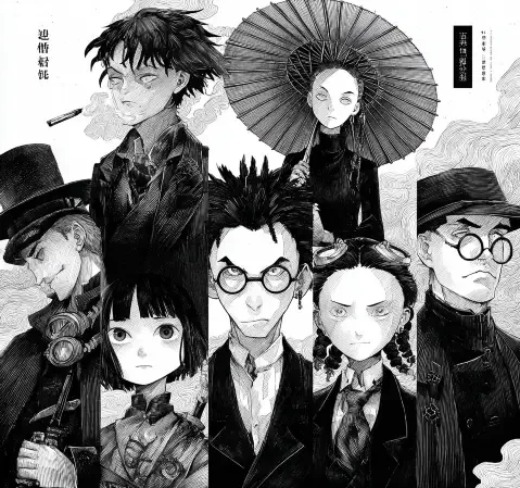 奇幻题材漫画《龙裔旅人》封面